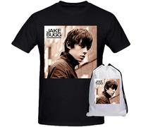 Jake Bugg Men's T-Shirt Unisex Black Cotton Hip Hop Print tee Shirts S