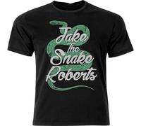 Jake The Snake Roberts Retro Wrestling Hero Mens T Shirt Graphic tee Printed Unisex Black L