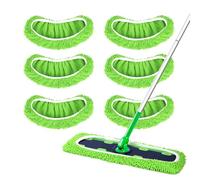 Jakelove 6 almohadillas de microfibra reutilizables compatibles con la mopa Swiffer XL