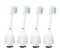 Jakelove Juego de 4 cabezales de repuesto para cepillo de dientes eléctrico Philips compatible con Essence, Elite, Xtreme, Advanced y CleanCare