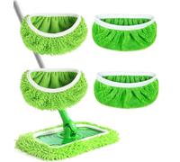 Jakelove Paquete de 4 recambios de mopa húmeda y seca para Swiffer Sweeper