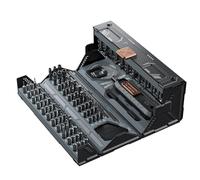 JAKEMY Juego de destornilladores de precisión 180 en 1, kit de destornilladores de computadora, kit de herramientas de reparación magnética profesional con brocas domésticas para la mayoría de