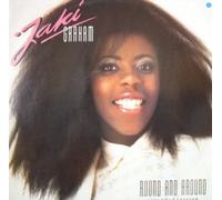 Jaki Graham Round And Around 1985 UK 7" vinyl JAKI4