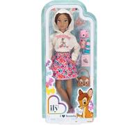 JAKKS Pacific Disney ILY 4EVER Muñeca De Moda Bambi Cabello Marrón 11.5" Nuevo