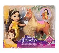 Jakks Pacific Disney Princesa Belle Con Caballo Philippe Mini Personaje Con Ac
