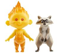 Jakks Pacific- Incredibles Jack y Mapache Figuras, Multicolor, Talla única (74950-11L)