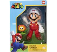 Jakks Pacific HK LTD FIGURINA Col. Mario Fuego 10CM, Negro