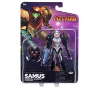 JAKKS Pacific Metroid Phazon Suit Samus Figura de acción con accesorio Morph Ball