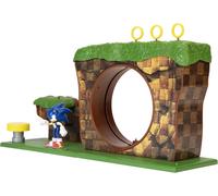 Jakks Pacific - Nintendo - Sonic Green Hill Playset Figuras De Acción 6 Cm