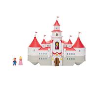 Jakks Pacific Nintendo Super Mario - Castillo del Reino champiñón con Exclusivas Figuras - Juego de Mesa de La Película Super Mario - Juguete para Niños 3 Años +
