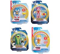 JAKKS PACIFIC Pack 6 Figuras Serie 10 Sonic The Hedgehog 10CM Surtido