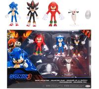 Jakks Pacific Sonic 3 Película Set 5 Personajes 7 Cm