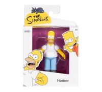 JAKKS Pacific The Simpsons Wave 1 Homer - Mini figura de 6.3 cm