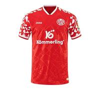 JAKO 1. Camiseta FSV Mainz 05 Home 2025/2026 rojo, 2XL unisex
