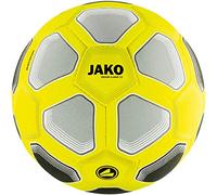 JAKO 2336 Indoor Classico 3.0 - Balón de Interior (4), Color Amarillo/Negro y Gris
