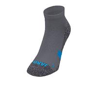 JAKO 3912 Calcetines cortos de entrenamiento unisex adulto, Talla 5, Gris