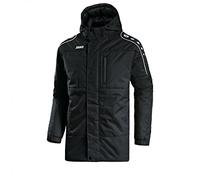 JAKO Active - Chaqueta de entrenador para hombre, Hombre, 7197, negro/blanco, 152