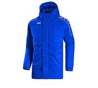 JAKO Active Coach Chaqueta, Hombre, Coachjacke Active, Azul, Blanco, Medium