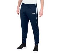 Jako Active - Pantalones Cortos de Deporte para Hombre Multicolor Azul Marino y Blanco Talla:Large