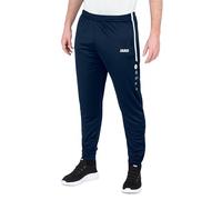Jako Active - Pantalones Cortos de Deporte para Hombre Multicolor Azul Marino y Blanco Talla:Small