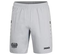 JAKO Ausweich, (Saison 19/20) Pantalón Corto del Bayer 04 Leverkusen, Infantil, Gris, 140