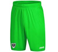 JAKO Away, (Saison 19/20) Pantalón Corto de SC Preußen Münster, Hombre, Verde Deportivo, Small