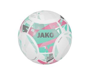 JAKO Balón de Entrenamiento Glory, Blanco/Rosa/Gris frío, 4