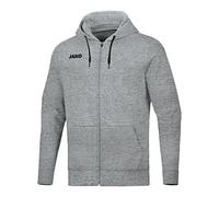 JAKO Base Chaqueta con Capucha, Hombre, Color Gris Claro, XX-Large