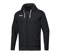 JAKO Base Chaqueta con Capucha, Infantil, Negro, 164