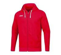 JAKO Base Chaqueta con Capucha, Mujer, Rojo, 34