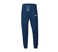 JAKO Base mit Bündchen Pantalones de Correr, Hombre, Marine, Small