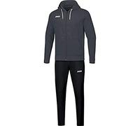 JAKO Base mit Kapuze Chándal, Infantil, Antracita, 128