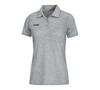 JAKO Base Polo, Mujer, Color Gris Claro, 40