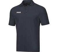 JAKO Base Poloshirt Grau, 4XL Unisex Polo, Hombre, Antracita