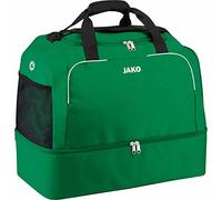 JAKO Bolsa de Deporte Classico con Compartimento Inferior, 60 cm, 80 L, Color Verde