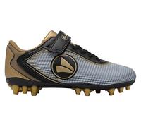 JAKO Botas de fútbol Unisex para niños J-SFG Course Ev, Jet Black Rich Gold, 35 EU