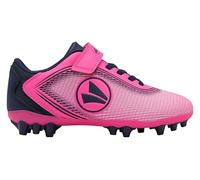JAKO Botas de fútbol Unisex para niños J-SFG Course Ev, Neon Pink Dk Navy, 32 EU