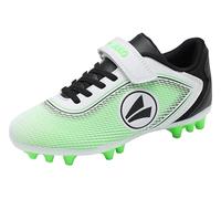 JAKO Botas de fútbol Unisex para niños J-SFG Course Ev, White Neon Green, 28 EU