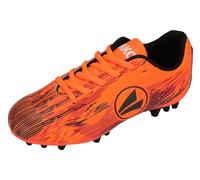 JAKO Botas de fútbol Unisex para niños J-SFG Stepover, Neon Orange Jet Black, 36 EU