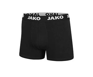 JAKO Calzoncillos Tipo bóxer para Hombre, 2 Unidades, Color Negro, XL