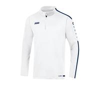 JAKO Camiseta de Entrenamiento Striker 2.0 para Hombre, Hombre, 8619, Color Blanco y Azul Marino., Large