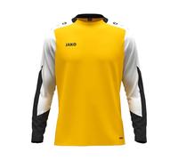 JAKO Camiseta de Manga Larga para niños, Dynamic, Color Amarillo/Blanco/Negro, 152