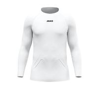 JAKO Camiseta de Manga Larga Unisex Lightweight, Blanco, S