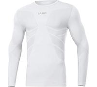 Jako Camiseta de Manga Larga Unisex para niños Comfort 2.0., Unisex niños, Manga Larga., 6455, Blanco, Extra-Small