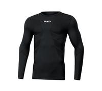 JAKO Camiseta de Manga Larga Unisex para niños Comfort 2.0., Unisex niños, Manga Larga., 6455, Negro, Extra-Small