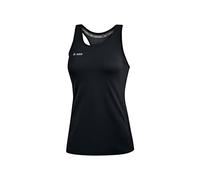 JAKO Camiseta de Tirantes para Mujer Run 2.0, Mujer, Camiseta de Tirantes Anchos, 6075, Negro, 44