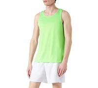 JAKO Camiseta de Tirantes para Mujer Run 2.0, Mujer, Camiseta de Tirantes Anchos, 6075, Verde neón, 40