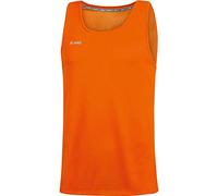 JAKO Camiseta de Tirantes Unisex para niños Run 2.0., Unisex niños, Camiseta de Tirantes Anchos, 6075, Naranja neón, 152
