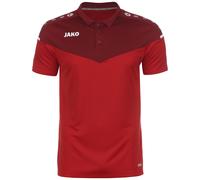 JAKO Camiseta funcional 'Champ 2.0' rojo / rojo oscuro / blanco M rojo / rojo oscuro / blanco
