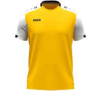 JAKO Camiseta Infantil Dynamic, Amarillo/Blanco/Negro, 116